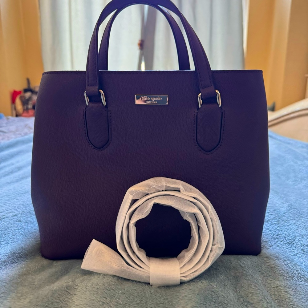 Kate Spade New York - Purple Handbag - NWT  New With Tags - Laurel Way -Mahogany